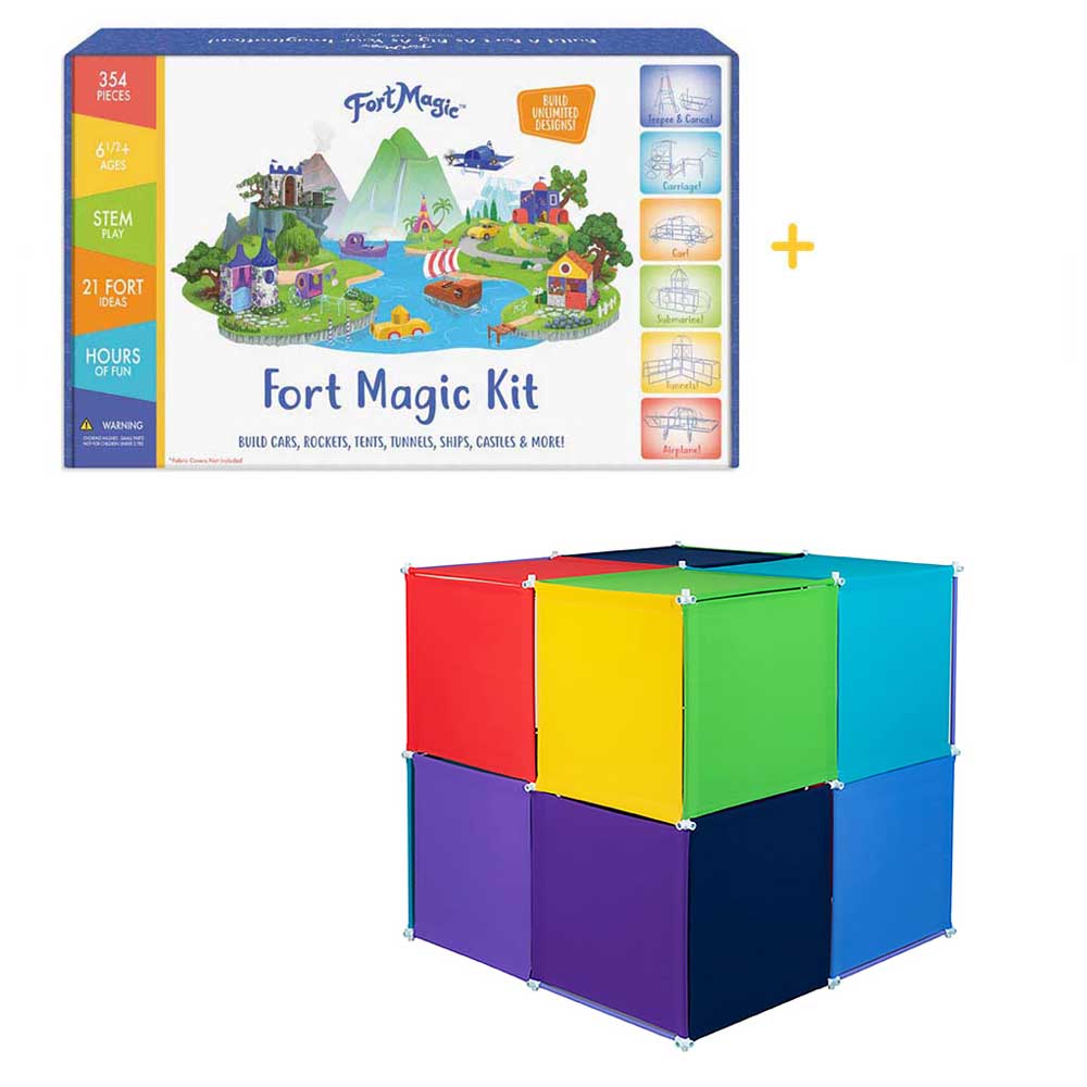 magic fort tent Fort Magic Kit + Classic Cover Set