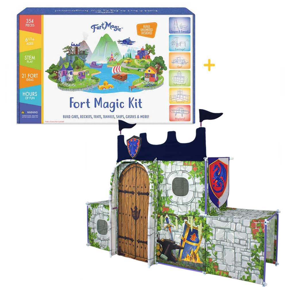 Fort Magic Kit + Dragon Castle Cover Set