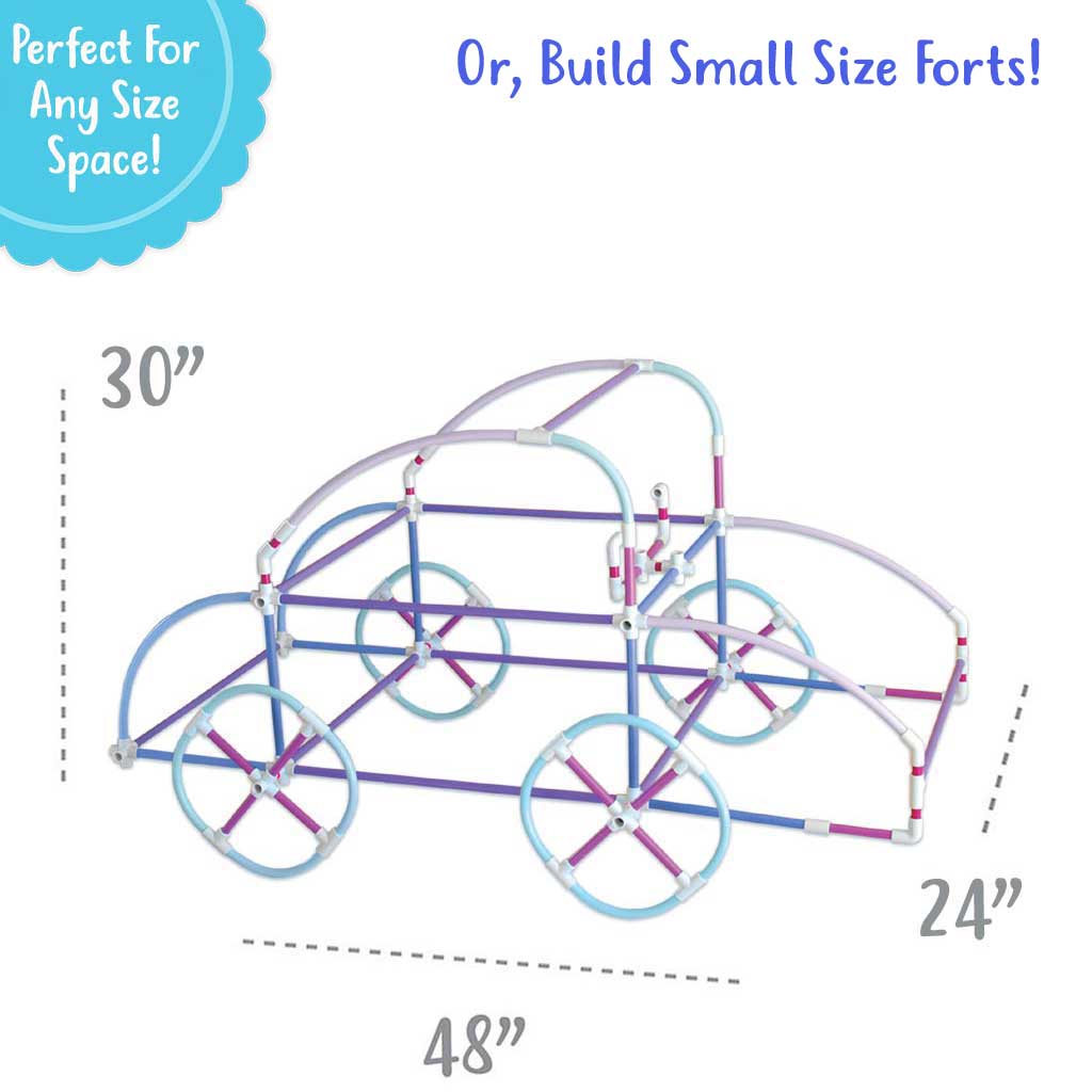 Fort Magic Fort Building & Construction Toy Kit For Kids | Fort Magic